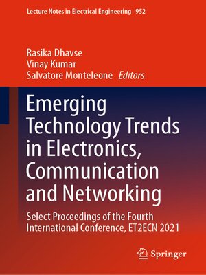 cover image of Emerging Technology Trends in Electronics, Communication and Networking